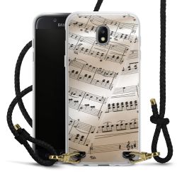 Carry Case Transparent Leather black/gold