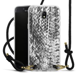 Carry Case Transparent Leather black/gold