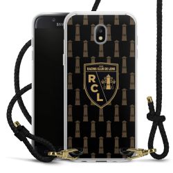 Carry Case Transparent Leather black/gold