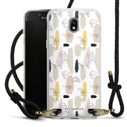 Carry Case Transparent Leather black/gold