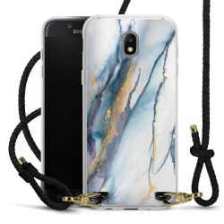 Carry Case Transparent Leather black/gold