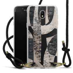 Carry Case Transparent Leather black/gold