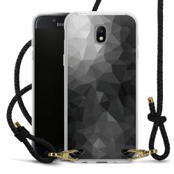 Carry Case Transparent Leather black/gold