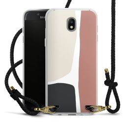 Carry Case Transparent Leather black/gold