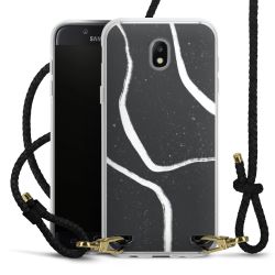 Carry Case Transparent Leather black/gold