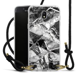 Carry Case Transparent Leather black/gold