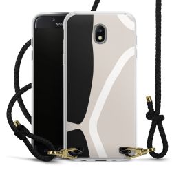 Carry Case Transparent Leather black/gold