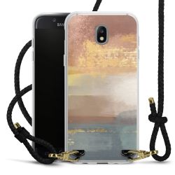 Carry Case Transparent Leather black/gold