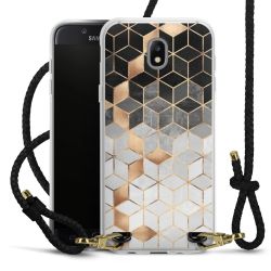 Carry Case Transparent Leather black/gold