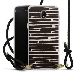 Carry Case Transparent Leather black/gold