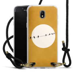 Carry Case Transparent Leather black/gold