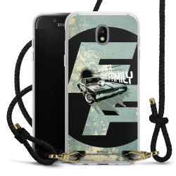 Carry Case Transparent Leather black/gold