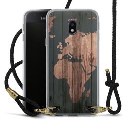 Carry Case Transparent Leather black/gold