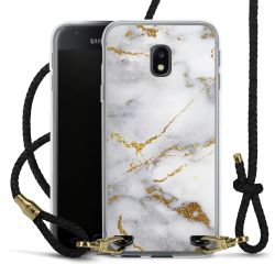 Carry Case Transparent Leather black/gold