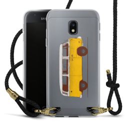 Carry Case Transparent Leather black/gold