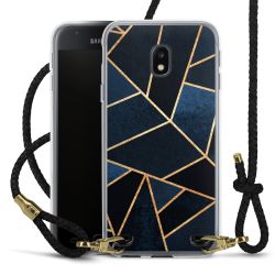 Carry Case Transparent Leather black/gold