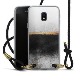 Carry Case Transparent Leather black/gold