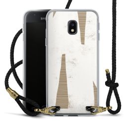 Carry Case Transparent Leather black/gold