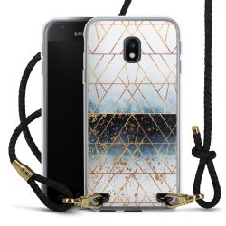 Carry Case Transparent Leather black/gold