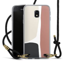 Carry Case Transparent Leather black/gold