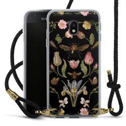 Carry Case Transparent Leather black/gold