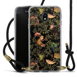 Carry Case Transparent Leather black/gold