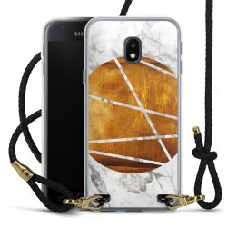 Carry Case Transparent Leather black/gold