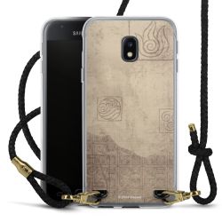 Carry Case Transparent Leather black/gold