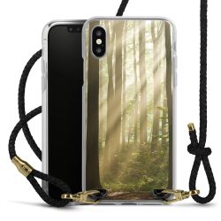 Carry Case Transparent Leather black/gold