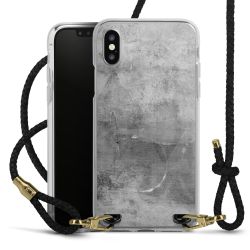 Carry Case Transparent Leather black/gold