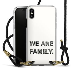 Carry Case Transparent Leather black/gold