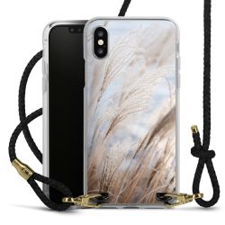 Carry Case Transparent Leather black/gold