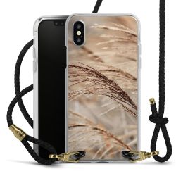 Carry Case Transparent Leather black/gold