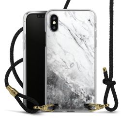 Carry Case Transparent Leather black/gold