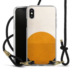 Carry Case Transparent Leather black/gold