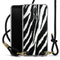 Carry Case Transparent Leather black/gold