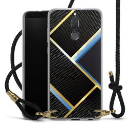 Carry Case Transparent Leather black/gold