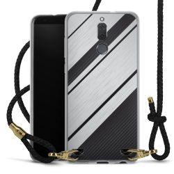 Carry Case Transparent Leather black/gold