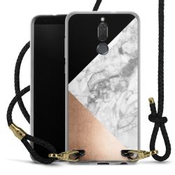 Carry Case Transparent Leather black/gold