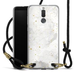 Carry Case Transparent Leather black/gold