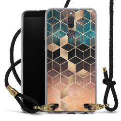 Carry Case Transparent Leather black/gold