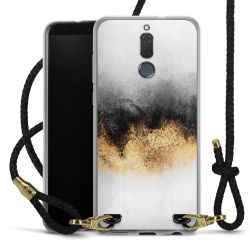 Carry Case Transparent Leather black/gold