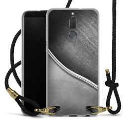 Carry Case Transparent Leather black/gold