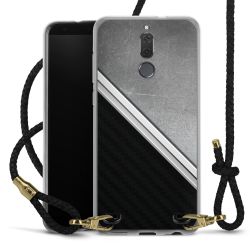 Carry Case Transparent Leather black/gold