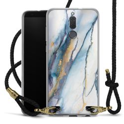 Carry Case Transparent Leather black/gold