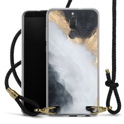 Carry Case Transparent Leather black/gold