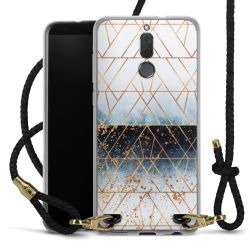 Carry Case Transparent Leather black/gold