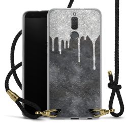 Carry Case Transparent Leather black/gold