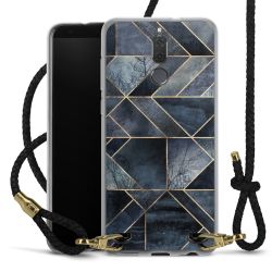 Carry Case Transparent Leather black/gold