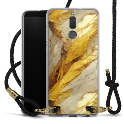 Carry Case Transparent Leather black/gold